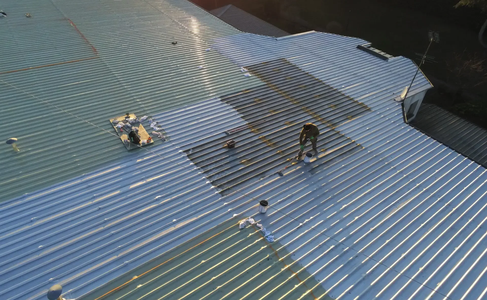 travaux d'étanchéité resine polyurethane