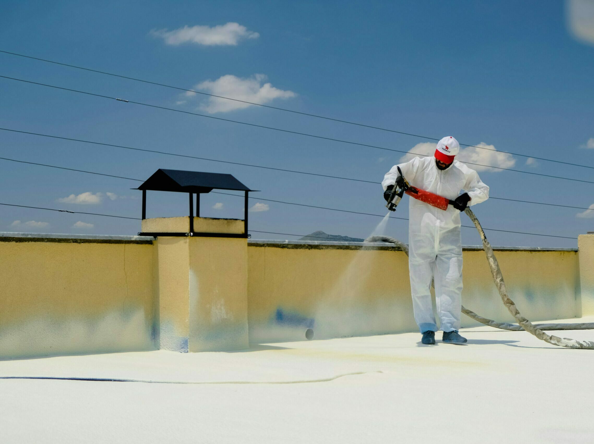 Etanchéité toiture Polyurea